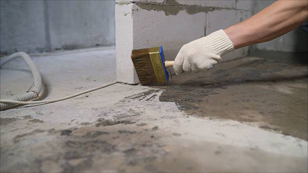 SJ Waterproofing Pros Waterproofing coverage map for Beverly Shores, IN and surrounding area